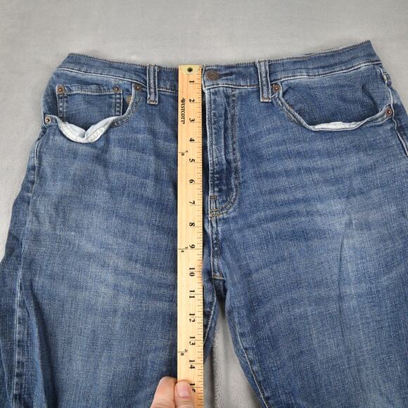 Lucky Brand Jeans Mens 34X32 (32x30) 121 Slim Straight Straight Blue Denim - Picture 9 of 9